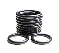 Joint torique en caoutchouc nitrile, 92 mm OD, 85 mm ID, 3.5 mm Largeur, Noir 10 Pièces