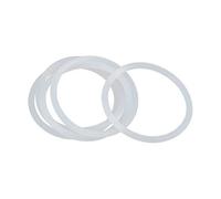 Joint torique en silicone, diamètre extérieur 260 mm, diamètre intérieur 240 mm, épaisseur 10 mm, joint d'étanchéité rond blanc VMQ,260x240x10mm