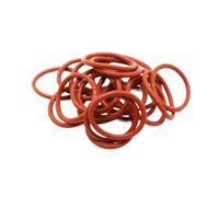 Joint torique en Silicone rouge, épaisseur CS 3.5mm OD 12~25mm, rondelle en caoutchouc isolant rond en forme de O, 10 pièces(OD 12mm ID 5mm)