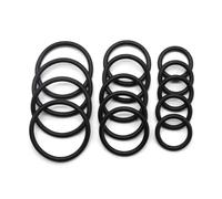 Joint Torique NBR 252x245x3,5 mm Noir Joint Nitrile, 5 Pièces | Joint Torique en Nitrile pour Raccords Hydrauliques, Pompes et Systèmes Pneumatiques, Bonne Résistance aux Huiles