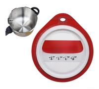 Joint Torique Silicone Cocotte-Minute 18-26cm Rondelle Caoutchouc Étanche pour Autocuiseur Cuisine Sécurité Alimentaire(D)