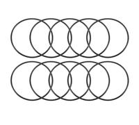 sourcing map 10pcs Nitrile Caoutchouc Joints 75mm OD 70mm ID 2.5mm Largeur