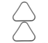Joint Triangle Métal pour karcher 9.081-422.0 Haute Pression(2pcs) | Acier pour robuste, compatibilité pour karcher exacte, stop fuite garanti, installation outil, haute pression
