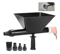 Jointoyeuse,Pistolets à Calfeutrer, Pistolet Silicone Electrique, Machine a Crepir, Pistolet Joint avec équipé de Quatre Buses Amovibles de Spécifications Différentes, pour Calfeutrage