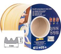 Joints auto-adhésifs pour portes et fenêtres 9x4mm TYPE E blanc 150M