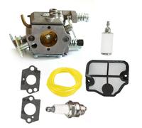 Joints de carburateur, filtre à air et bougies d'allumage pour tronçonneuse Husqvarna 36 41 136 137 141 142, pour carburateur Zama C1Q-W29E WT-834~0761