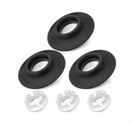 Joints d'étanchéité en silicone pour valve de vidange de toilettes Ideal Standard SV01967 prenant en charge les caractéristiques de rétention prévisibles (noir)