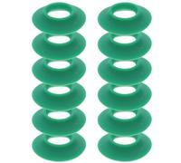 Joints pour Bouteilles Pivotantes 12 Pièces en Silicone Vert Étanche | Remplacement pour Bouteilles de Boisson, Usage Extérieur et Fêtes, Lot de 12 Pièces, Design Polyvalent