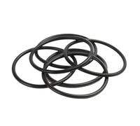 Joints toriques en caoutchouc nitrile, 5.3mm Diamètre du fil 43.7mm Diamètre intérieur 54.3mm Diamètre extérieur, 20 pièces, Noir, 5.3x43.7x54.3mm