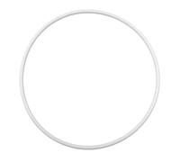 Joints toriques en PTFE, résistants à la corrosion, Diamètre du fil 1.78mm Diamètre intérieur 21.95mm Diamètre extérieur 25.51mm, Paquet de 1, Blanc, 1.78x21.95x25.51mm