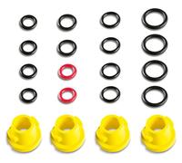 Joints toriques pour buses - 1 jeu de pièces de rechange pour nettoyeurs haute pression, compatible avec les modèles K2, K3, K4, K5, K6, K7