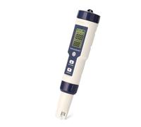 JOJIDE Détecteur numérique de qualité de l'eau 5 en 1, testeur de qualité de l'eau Multifonction PH/EC/TDS/salinité/température, Moniteur