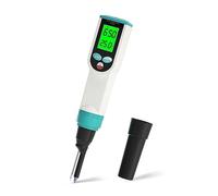 JOJIDE Testeur de PH Alimentaire Professionnel 0.00~14.00pH, capteur de Haute précision, analyseur d'acidité for la Viande, la pâte à Fromage, l'eau