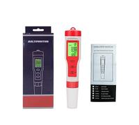 JOJIDE Testeur de qualité de l'eau 4 en 1, ph-mètre numérique LCD PH/TDS/EC/Temp EZ 9908, Moniteur for piscines et Aquariums d'eau Potable