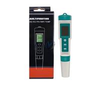 JOJIDE Testeur de qualité de l'eau 7 en 1 PH/ORP/EC/Temp/Salt/SG/TDS, rétro-éclairage LCD, étanche IP67, Stylo de Test Multifonctionnel de la qualité de l'eau(WithoutBatteryPowder)