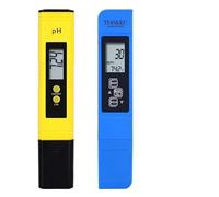 JOJIDE Testeur d'eau numérique TDS de Haute précision, testeur de PH numérique 0-14 0-9990ppm TDS & EC LCD pureté de l'eau PPM Filtre d'aquarium(PH TDS Blue Battery)