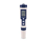JOJIDE Testeur numérique de qualité de l'eau 5 en 1 TDS/EC/PH/salinité/température, for piscines, Eau Potable, Aquariums(No Backlight)