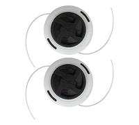 JOJOCY Lot de 2 têtes de débroussailleuse double ligne C26-2 pour Stihl FS55 FS56 FS70 FS80 FS85 FS89 FS90 FS94 FS100 FS120 FS130 FS240 FS250 FS260R FR130 FR410 FR460 FS-KS. M FSA900 Débroussailleuse