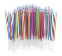 jojofuny 120 Pièces Recharges D'encre Gel Néon 0,8mm pour Stylos à Dessin, Plastique Solide Écriture Précise, pour Scrapbooking et Documents Professionnels