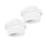jojofuny 2 Pièces Buse de Sortie d'eau pour Piscine en Plastique, Blanche | Embout de Rechange pour Ancien Modèle, Usage Bassin Extérieur, Fournitures Compatibles, Haute Performance