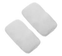 jojofuny 2 Pièces Housses D'accoudoirs en Mousse à Mémoire de Forme pour Chaise de Bureau, Confort pour Coudes et Avant-Bras, Polyester Solide, Entretien Facile, Adaptées aux Fauteuils