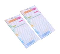 jojofuny 28 Feuilles Recharge Papier A6 6 Trous pour Agenda Budget Personnel, 14 Feuilles Couleur Dégradé, Carnets, Inserts Capacité de Planification Flexible pour Travail et Voyage