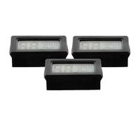 jojofuny 3 Pièces Mini Hygromètre Intérieur Numérique en Abs Noir Fonction Intégrée de Surveillance de L'humidité Température, pour Bureau et Usage Intérieur