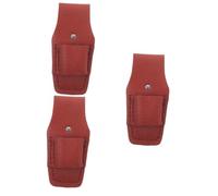 jojofuny 5 Pièces Ensemble D'outils Multifonctionnels Croisillons Étui Support De Stockage Manchon à Outils Suspendu Petit Porte-Outils Outil Suspendu Cuir Extérieur Étagère De Rangement
