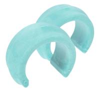 jojofuny Bloc de Lestage pour Tuyaux de Piscine Universels, 2pcs en PP Vert, Poids Lourd pour Améliorer L'efficacité Nettoyage, Accessoire Indispensable pour Tuyaux de Piscine Sandales