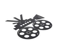 jojofuny Bobine de Film pour Décoration Murale Cinéma Panneau Mural Décoratif pour Salle de Cinéma Décoration pour Thème