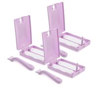 jojofuny Brosse Rotative Anti-Peluches 3pcs Poignée Ergonomique pour Enlever Les Poils sur Vêtements et Canapé, Nettoyage Facile