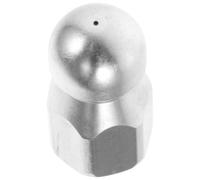 jojofuny Buse de Nettoyage Haute Pression pour Débouchage et Nettoyage en Acier Inoxydable Robuste Accessoire Sûr pour Égouts Filetage Interne 1/4 Pouce