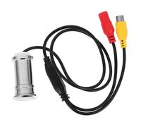 jojofuny Caméra Œil de Porte 800tvl 9v, Objectif 3,6mm, Angle 90° | Métal Compact, Sortie Cvbs Pal/ntsc, Faible Lumière 0,5 Lux, pour Entrée et Couloir D’appartement