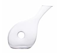 jojofuny Carafe à Vin Fond Plat Créative D'escargot en Verre Aérateur de Vin Accessoire Élégant pour Améliorer le Bouquet Cuisine et Bar