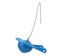 jojofuny Clapet de Toilette de Salle de Bain, Vannes de Chasse D'eau, Pvc Bleu, 3 Pouces, pour Toilette et Flapper, Kit de Réparation pour Chasse D'eau de Salle de Bain, Joint Anti-fuite