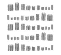 jojofuny Coffret de 200 Vis sans Tête en Acier Inoxydable M3-m8, Vis D'alimentation Résistantes Couple Élevé et Capacité de Charge Augmentée, pour Assemblages Industriels