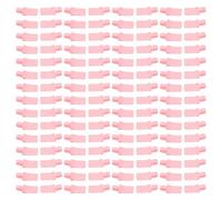 jojofuny Étiquettes Autocollantes Rondes en Papier Rose Imperméables Forte Adhérence 300 pour Bocaux Cuisine et Pots à Épices pour Congélateur et Pâtisserie
