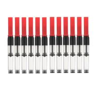 jojofuny Lot de 12 convertisseurs d'encre à remplissage par pression pour stylos-plumes - Réservoirs d'encre à visser - Absorbeur pour correcteurs d'écriture - Accessoires de recharge
