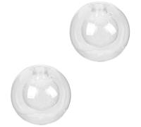jojofuny Lot De 2 Abat-jours De Rechange En Verre De 100 Mm Pour Plafonnier Ambiance Chaleureuse Décoration Dintérieur Installation Et Démontage Faciles