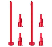 jojofuny Lot de 2 adaptateurs pour cartouches de gaz avec 4 buses de gaz, adaptateur de recharge léger pour briquet, boîtes de gaz, compacts, pour une utilisation domestique et extérieure