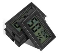 jojofuny Lot de 3 Mini Thermomètres D'intérieur Hygromètre Intégré, Affichage Numérique, Capteur D'humidité Précis en Abs pour Maison