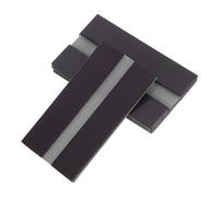 jojofuny Lot de 5 Pinces Mémo Magnétiques Auto-adhésives pour Écran D'ordinateur en Pvc et Caoutchouc Souple, Installation Latérale, pour Gestion de Documents et Relecture