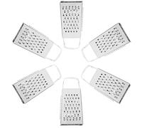 jojofuny Lot de 6 râpes à fromage mini en acier inoxydable avec découpe multi-fonctions pour fruits et légumes adapté préparation culinaire