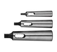 jojofuny Manchon de Perçage Conique en Acier 3pcs Résistant aux Chocs 3 Types pour Amélioration de L'efficacité de Travail en Fraisage et Perçage