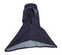 jojofuny Masque de sablage en Denim avec Protection Anti-Taches intégrée, pour Travail du Bois et manutention, Unisexe