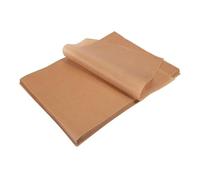 jojofuny Papier Sulfurisé Marron Pré-découpé 100pcs Résistant Graisse en Pâte pour Cuisson Multifonction et Doublure de Moule à Pâtisserie Four