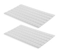 jojofuny Pâte Adhésive Collante Blanche Réutilisable en 2 Paquet, Mastic Mural Pva à Forte Adhérence pour Suspendre Photos et Affiches sans Abîmer Murs