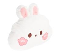 jojofuny Petit Coussin Décoratif en Peluche Lapin pour Voiture, Oreiller Mignon à Balles, Design Multifonctionnel, Usage Toutes Saisons, Décoration Intérieur Auto