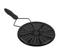jojofuny Plaque Diffuseur de Chaleur Japonaise Émail Noir Réducteur de Flamme pour Cuisinières à Gaz Conduction Rapide et Uniforme Maintien Chaleur Cuisson Mijotée Facilitée