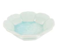 jojofuny Plateau à Dessert en Céramique Style Chinois Motif Glace, Léger et Compact, pour Servir Fruits, Gâteaux et Collations Chez